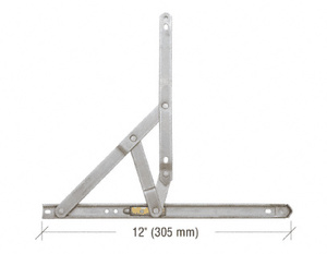 CRL 12" 4-Bar Standard Duty Stainless Steel 90 Degree Window Hinge