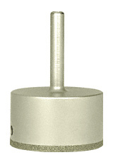 CRL 2-1/2" Standard Plated Diamond Drill