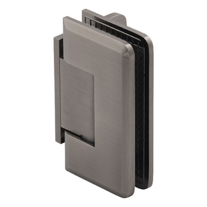 Brushed Pewter Wall Mount with Offset Back Plate Majestic Series Hinge