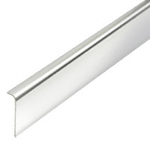 CRL Polished Stainless Cladding for 1" Slender Profile Door Rail