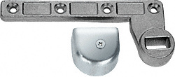 CRL Chrome 3/4" Offset Left Hand (RHR) Bottom Arm for use With Floor Closers