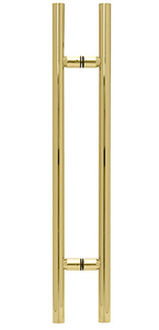 CRL Polished Brass 36" Ladder Style Pull Handle