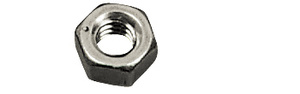 CRL Stainless Steel 1/4"-20 Thread Size Hex Nut