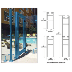 CRL Painted Custom Platinum Series Fully Framed Architectural Gate System