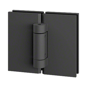 CRL CLEAR SPACE™ Matte Black Replacement 180º Glass-to-Glass Hinge