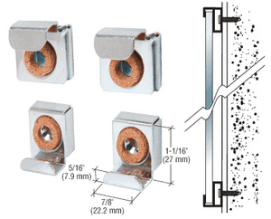 INSTALLATION KIT  EZ-Mount Kit for 8 Shower Corner Shelves - for