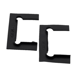 CRL Black Neoprene Geneva Hinge Replacement Gasket Pack with Fin