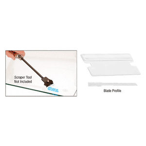 CRL Single Edge Plastic Razor Blades