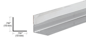 CRL 3/4" Stainless Steel L-Angle
