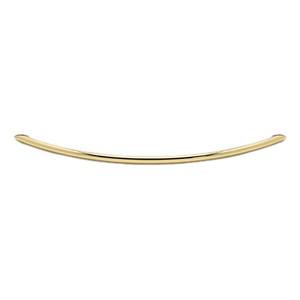 Polished Brass 24" Arch Series Tubular Single Mount Towel Bar