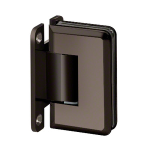 Gun Metal Wall Mount with "H" Back Plate Premier Series Hinge