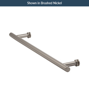 Polished Brass 18" Single Mount Ladder Pull Towel Bar