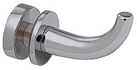 CRL Brushed Nickel Designer Robe Hook