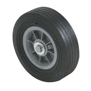 CRL Black 8" All-Rubber Wheel