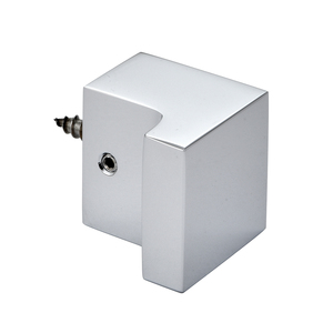 CRL Polished Chrome Square Wall Mount Robe Hook