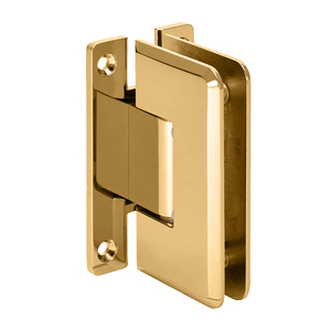 CRL French Gold Cologne 037 Series Wall Mount 'H' Back Plate Hinge