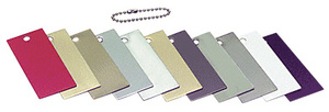 CRL Color Sample Chain for Shower Door Hinges