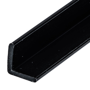 CRL Multi-Purpose Black 'L' Angle Jamb Seal for 1/4" to 1/2" Glass