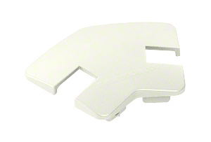 CRL Oyster White Notched Cap for 135 Degree Center Post