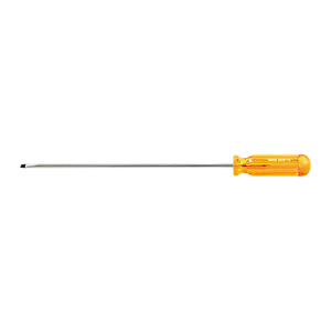 CRL Thin Blade 3/16" x 10" Slotted Head Screwdriver