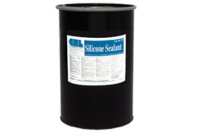 CRL White 52 Gallon Drum 33S Silicone Sealant