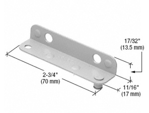 CRL Truth® Dyad Stud Bracket Left Hand for Casement Operators