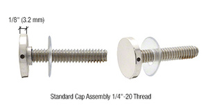 CRL Polished Nickel BMNW Stud Replacement Set