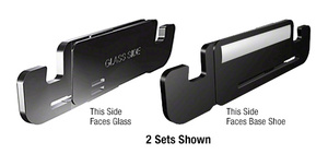 CRL TAPER-LOC® XA Black Taper Set for Monolithic Glass