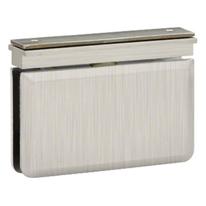 Brushed Nickel Free Swinging Header Mount (Elite-Header) Adjustable Montreal Series Hinge