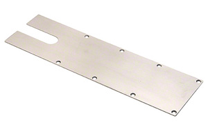 CRL Brushed Stainless Jackson® 1000 Series Ultimate Overhead Concealed Door Closer Cover Plate