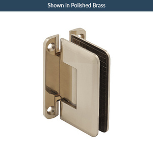 Brushed Nickel Wall Mount with "H" Back Plate Premier Series Hinge with 5° Pin