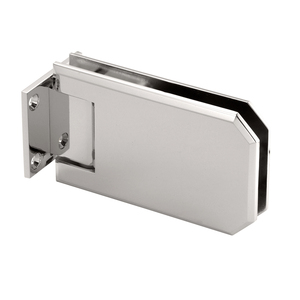 CRL Polished Nickel Elite 074 Series Wall Mount Short Back Plate Hinge