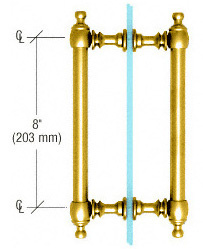 CRL Unlacquered Brass Cologne 337 Series Adjustable Wall Mount 'H