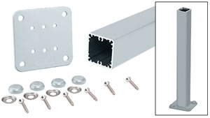 CRL Mill 200, 300, 350, and 400 Series 42" Surface Mount Post Kit