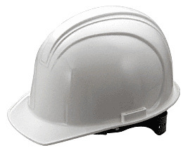 CRL White Safety Hard Hat