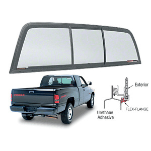  CRL 1995-1997 Dodge Ram Extended Cabs "Perfect Fit" POWR-Slider - Solar Glass