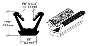 CRL 3M® Black Weatherstrip Adhesive