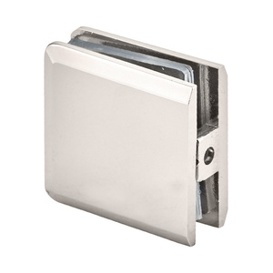 Polished Nickel Wall Mount Premier Series Glass Clip
