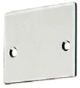 CRL Polished Stainless End Cap with Screws for NH2 Series Wide U-Channel