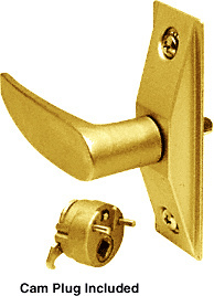 CRL Brass Left Hand Lever Handle