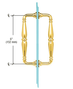 Trail Pull Unlacquered Brass - 12 in - Handles & More