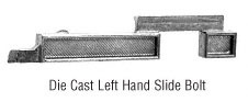 CRL Left Hand Slide Bolt for Standard Style Triple Track Window and Screen Frames