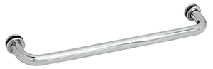 CRL Polished Chrome 18" Single-Sided Towel Bar for Glass