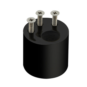 CRL Black Deadbolt Receiver for Header