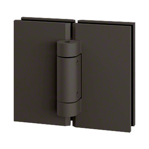 CRL CLEAR SPACE™ Oil Rubbed Bronze Replacement 180º Glass-to-Glass Hinge