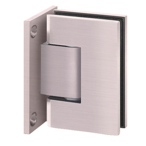 Brushed Pewter Wall Mount with Full Back Plate Designer Series Hinge