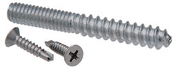 CRL Brushed Stainless Replacement Screw Pack for Concealed Wood Mount Hand Rail Brackets - 5/16"-18 Thread