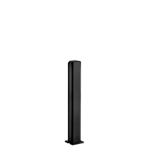 CRL Matte Black  12" Center Design Series Partition Post