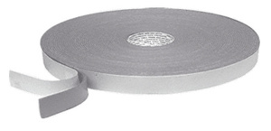 CRL Gray 1/8" x 1/4" Single Sided Foam Glazing Tape