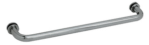 CRL Polished Nickel 24" BM Series Tubular Single-Sided Towel Bar